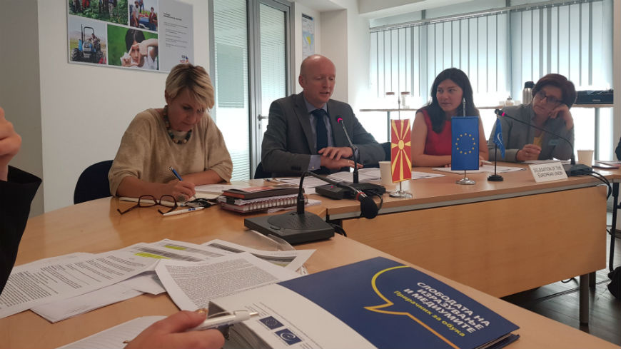The first Steering Committee meeting of the Action “Freedom of Expression and Freedom of the Media in North Macedonia (JUFREX 2)” held in Skopje