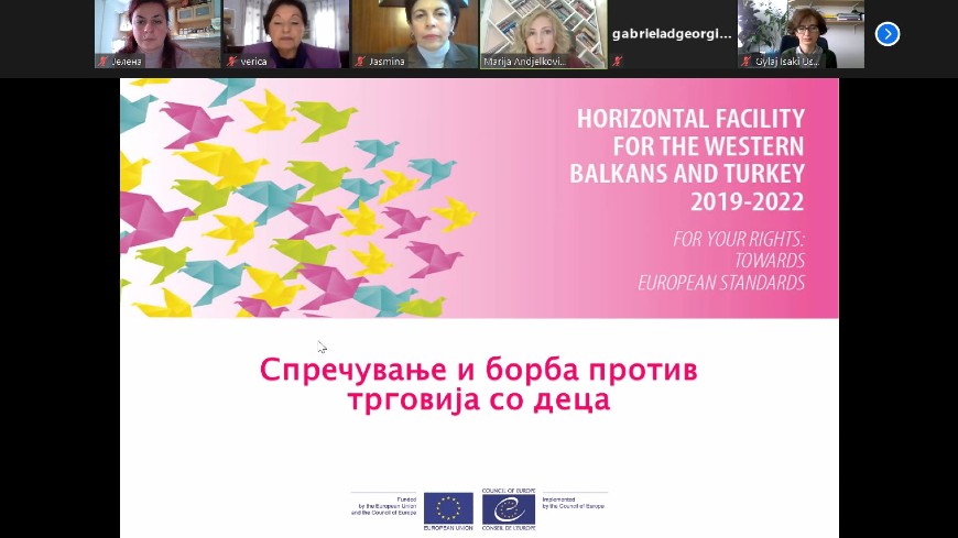 Building capacities of education advisors in North Macedonia on child trafficking