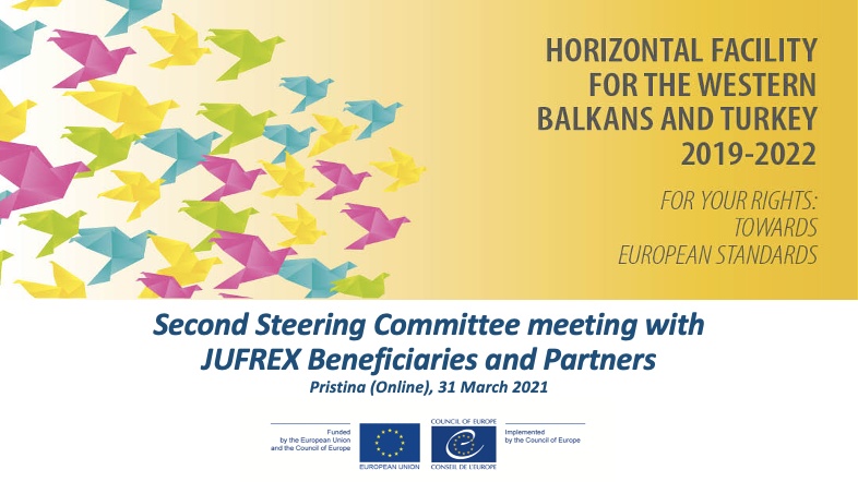Second Steering Committee meeting of the action on Freedom of Expression and Freedom of the Media (JUFREX)