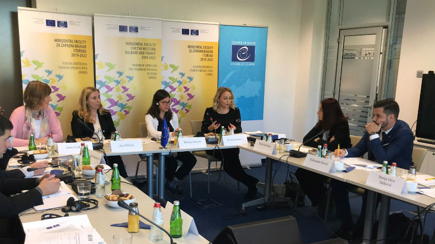 The first Steering Committee meeting of the Action “Freedom of Expression and Freedom of the Media in Serbia (JUFREX 2)” held in Belgrade