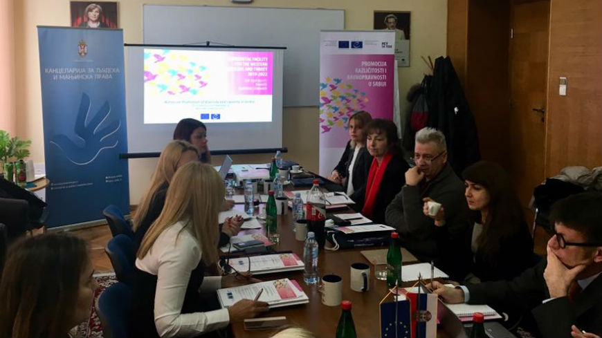Third Steering Committee meeting on action on Promotion of diversity and equality in Serbia held in Belgrade
