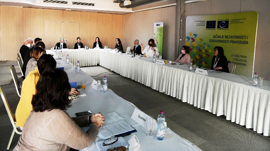 Workshop on confidential counselling on ethical matters for judges and prosecutors in Serbia