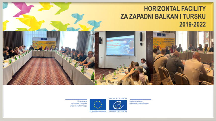 Trainings on freedom of expression and safety of journalists for police and lawyers, held in Serbia