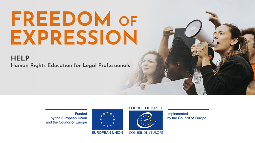 Ажуриран курс за Слобода на изразување достапен на ХЕЛП платформата