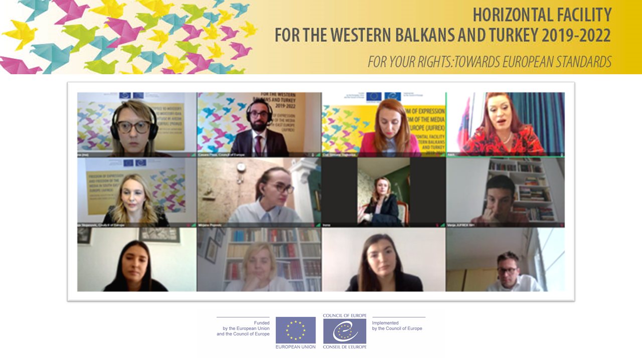 Regional co-operation, key in advancing Freedom of Expression in the Western Balkans