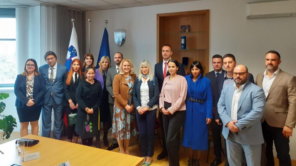 Members of the prosecution service of Montenegro peer-to-peer study visit to Slovenia on ethics and accountability