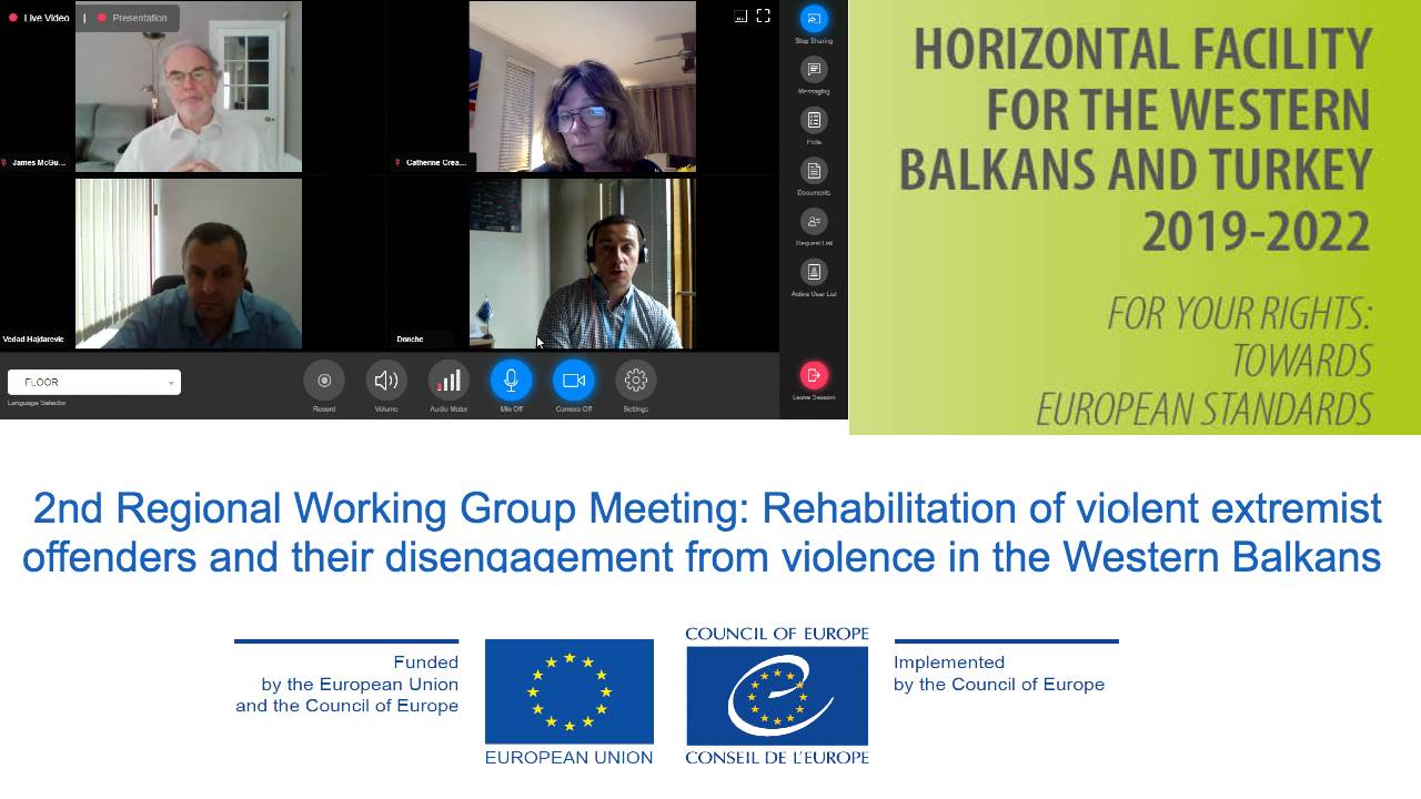 Rehabilitation of Violent Extremist Prisoners (VEPs):  exchange between prison staff from the Western Balkans region
