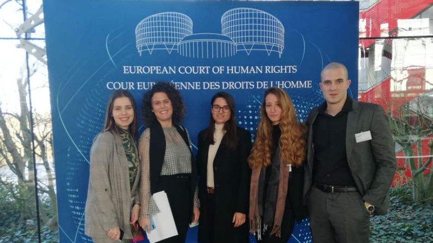 Montenegrin law students visit the Council of Europe institutions