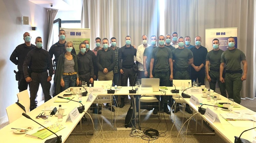 Montenegrin special police forces get the first national team of trainers on human rights topics
