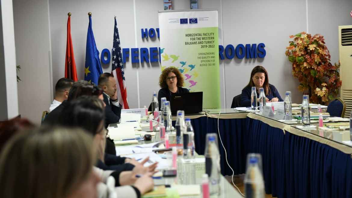 Capacitating the court staff in collecting juridical statistics on court performance