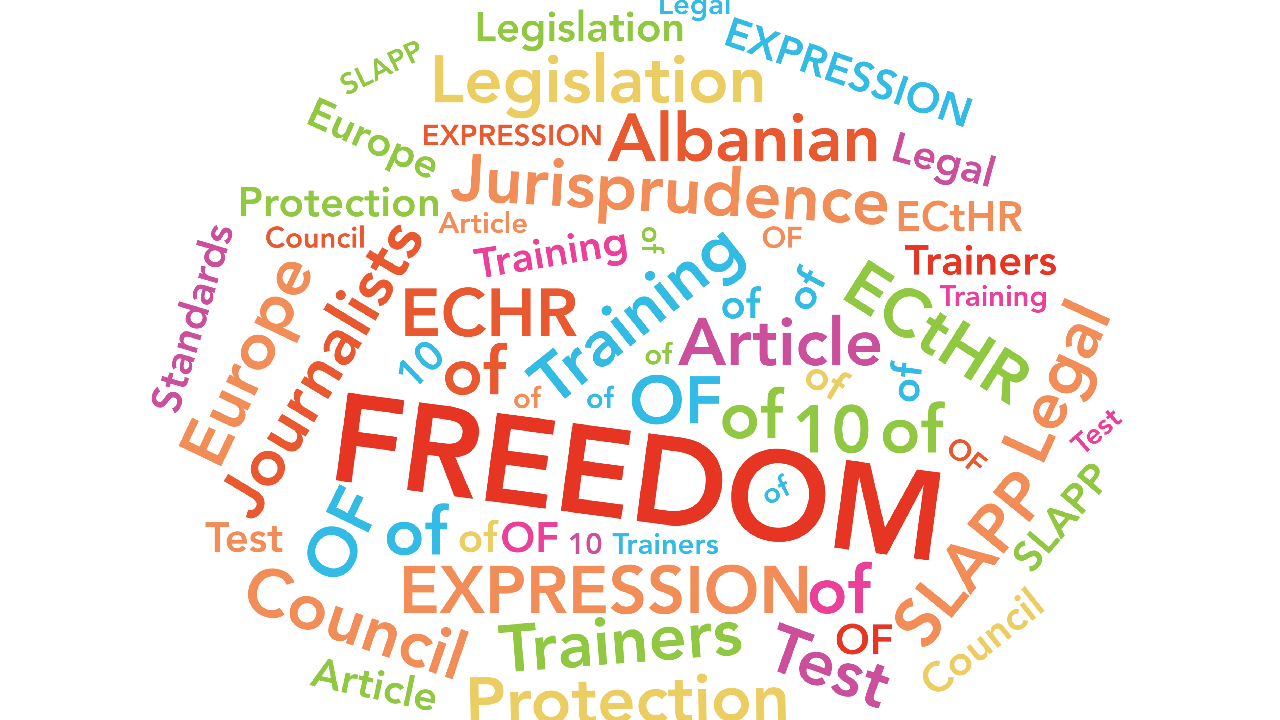 Bar Association of Albania enlarges the pool of local trainers in freedom of expression and the media