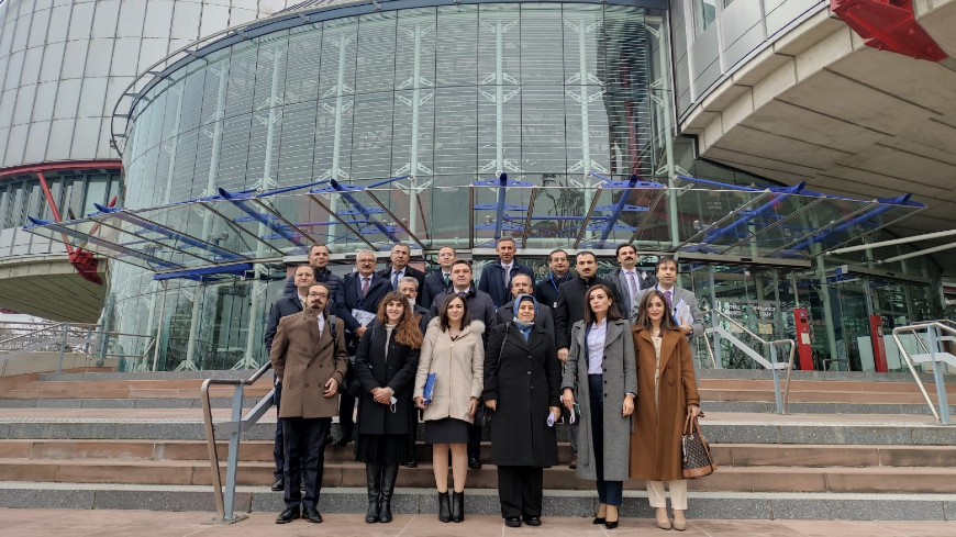 Türk Heyeti Avrupa İnsan Hakları Mahkemesini ziyaret etti