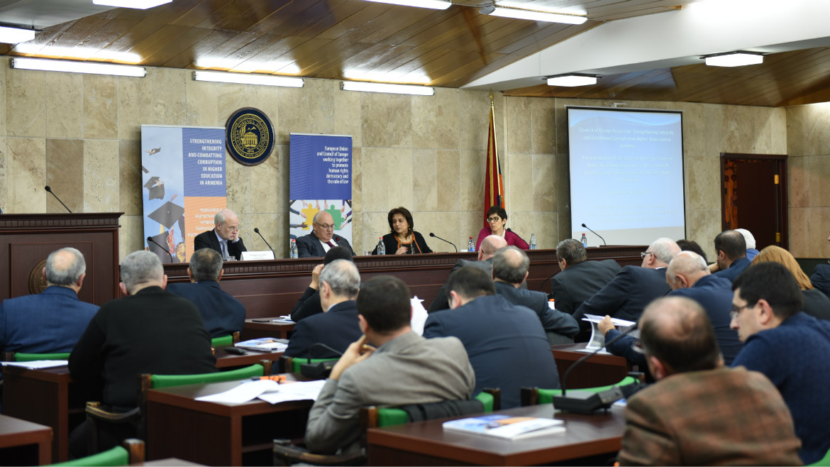 Developing Codes of Ethics in higher education in Armenia