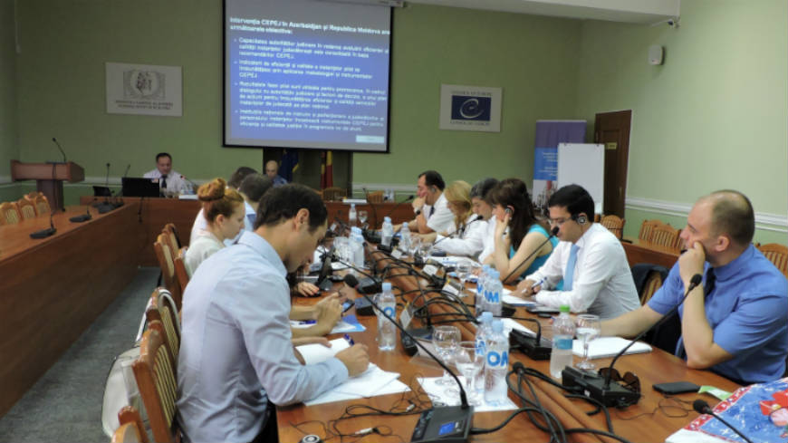 Workshop on court management held in Chisinau, Republic of Moldova