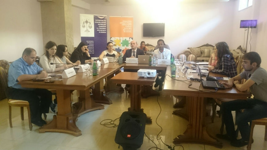 Training on criminal investigations and human rights in Armenia