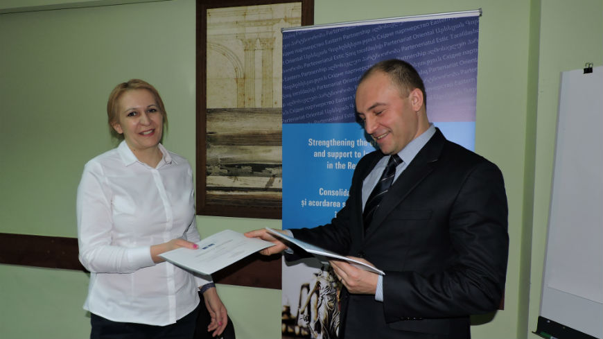 Support to the Moldovan Bar Association: training of trainers on professional ethics