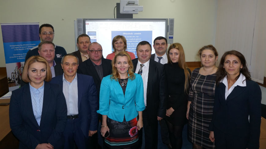 National Institute of Justice of the Republic of Moldova introduces courses on court management and CEPEJ tools