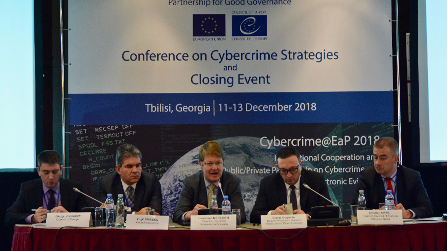 Georgia: regional conference and closing event Cybercrime@EaP project