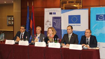 Armenia: closing conference for project supporting the criminal justice reform and combating ill-treatment and impunity