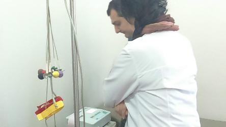 Training for the medical staff of nine prison healthcare units on the use of the medical equipment provided the project