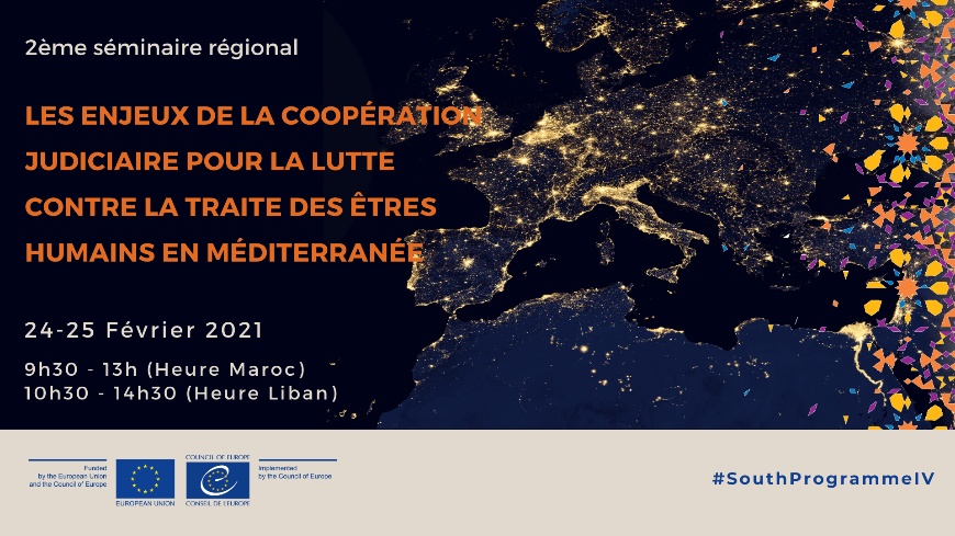 Action régionale contre la traite des êtres humains au Sud de la Méditerranée : répondre aux défis de la coopération judiciaire