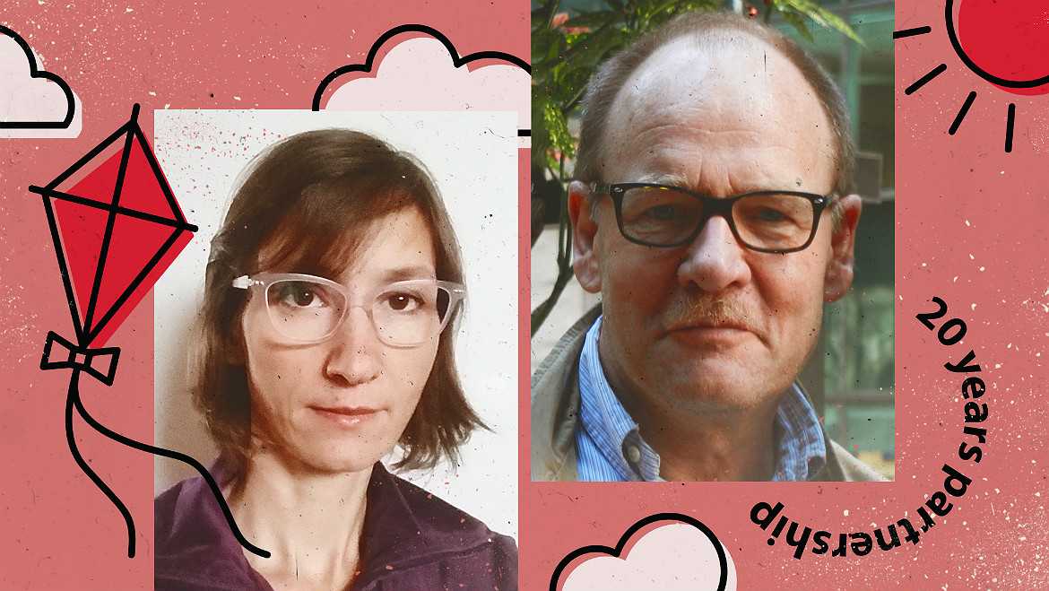 Two coordinators – past and present – view the partnership