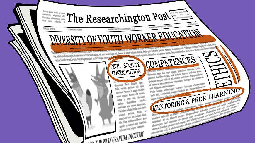 How do you learn to be a youth worker in Europe?
