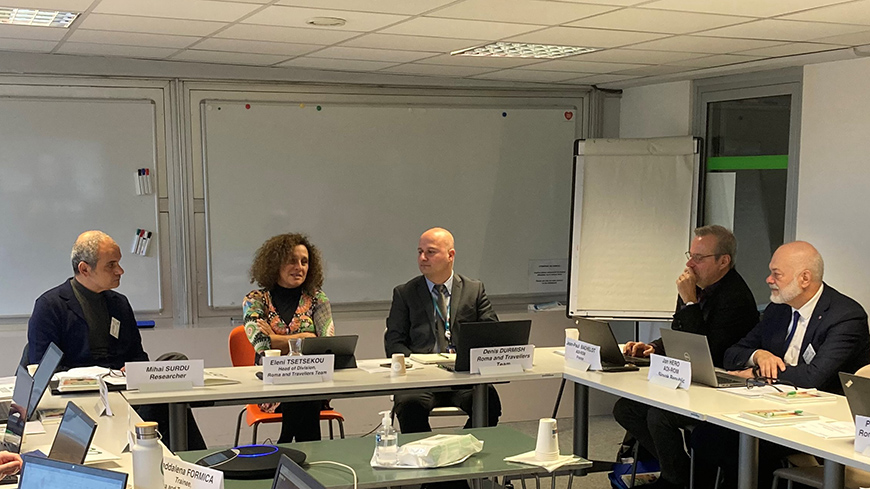 First meeting of the Task Force for the preparation of the feasibility study on Desegregation and Inclusion Policies and Practices in the field of Education for Roma and Traveller Children