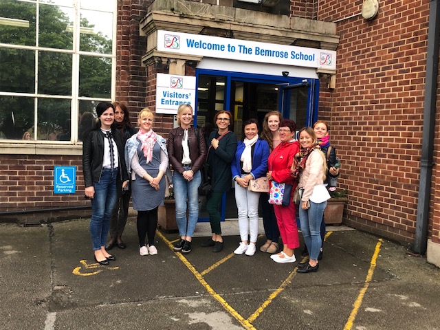 10 teachers from the Slovak Republic visited Bemrose School (Derby) and Babington Academy (Leicester) during a 2-day study visit