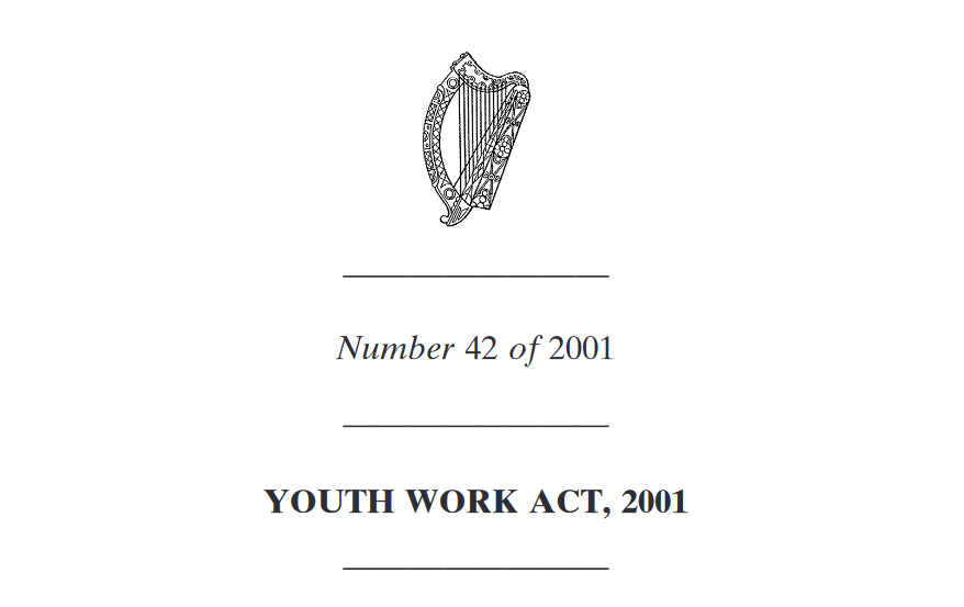 Youth Work Act 2001