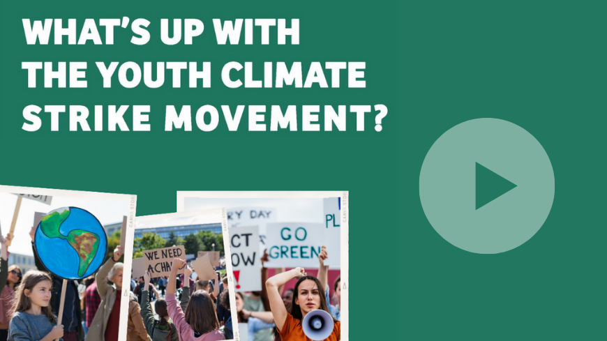 What's up with the youth climate strike movement?