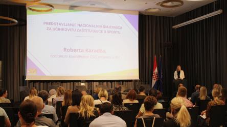 Croatia presented its roadmap for effective child safeguarding in sport policies