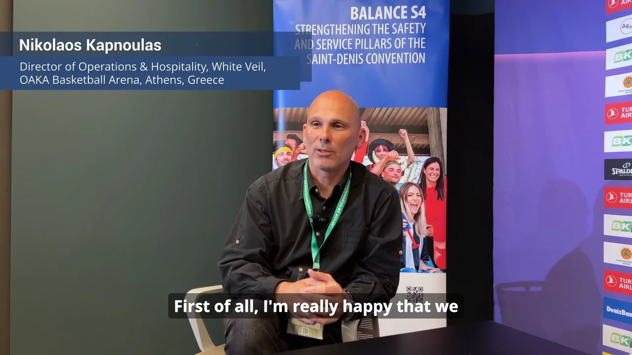 Conversations with Sports Safety and Service Experts – Nikolaos Kapnoulas’s insights on how to create safe and welcoming sport experiences