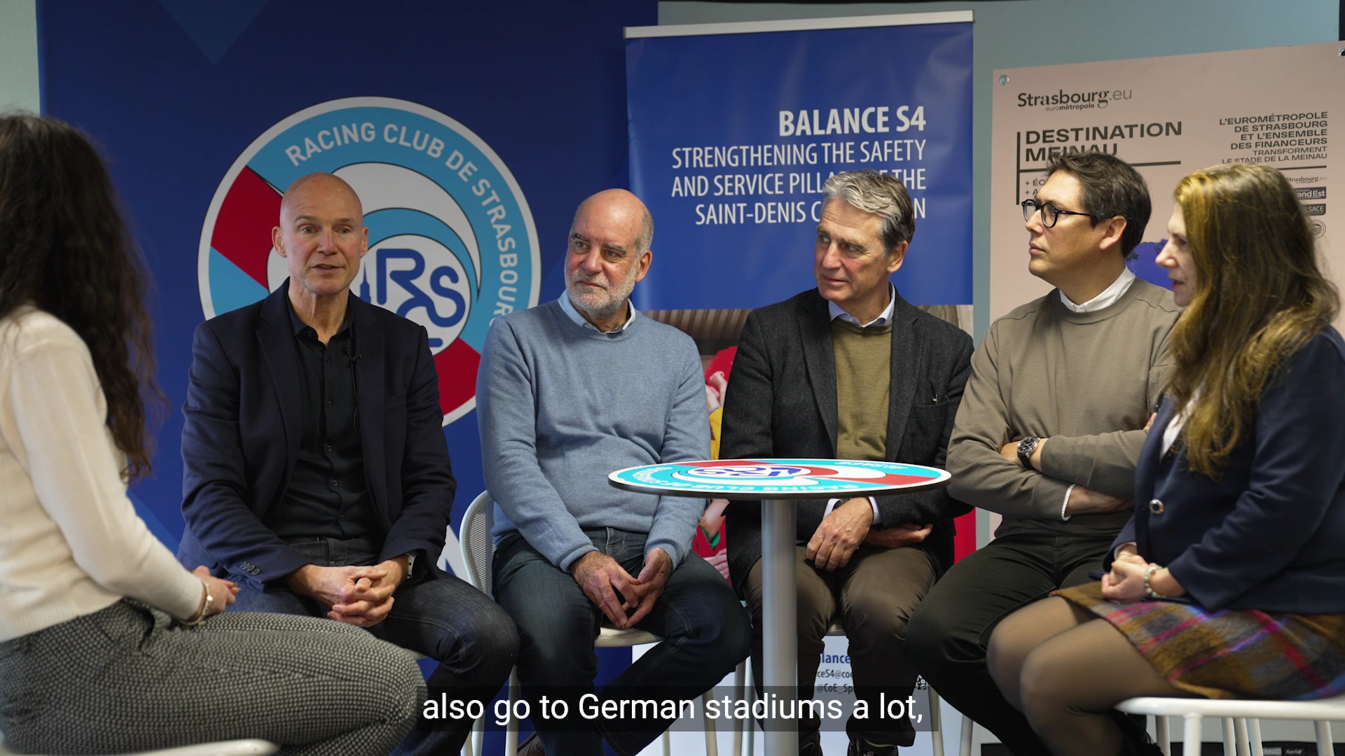 Conversations with Sports Safety and Service Experts - Balance S4 is hosted by Strasbourg's Racing and La Meinau stadium