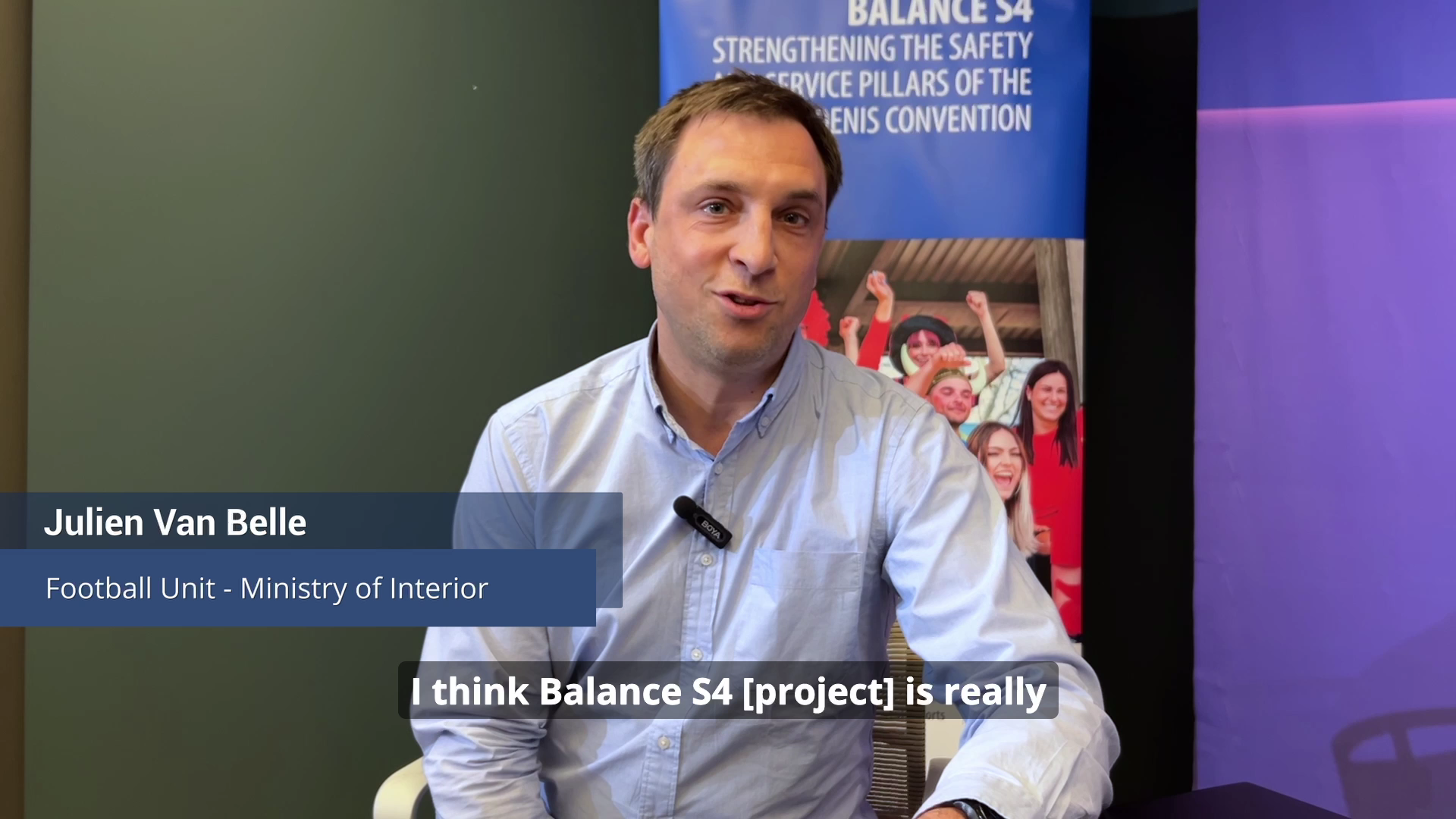 Conversations with Sports Safety and Service Experts – Julien Van Belle on operational safety and the ‘spectator experience’