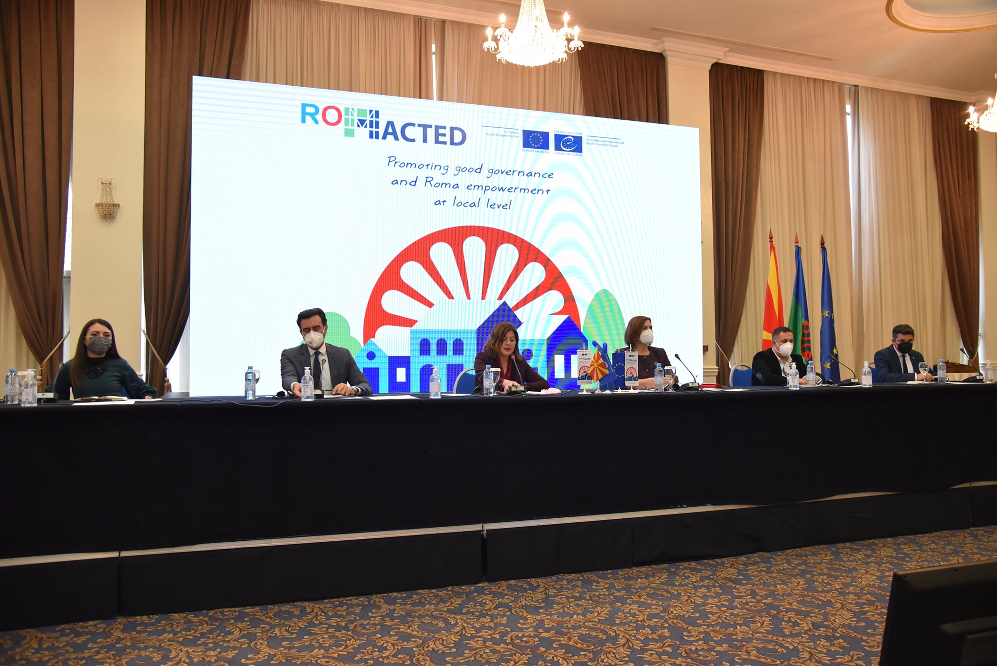ROMACTED II Launch event in Skopje