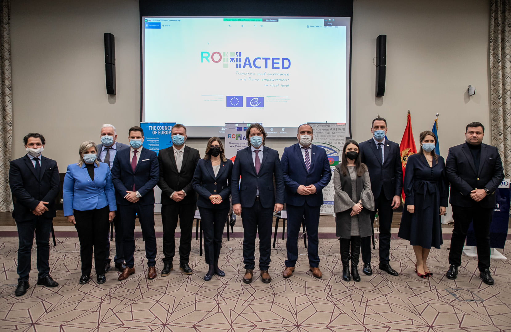 ROMACTED II Launch Event in Podgorica