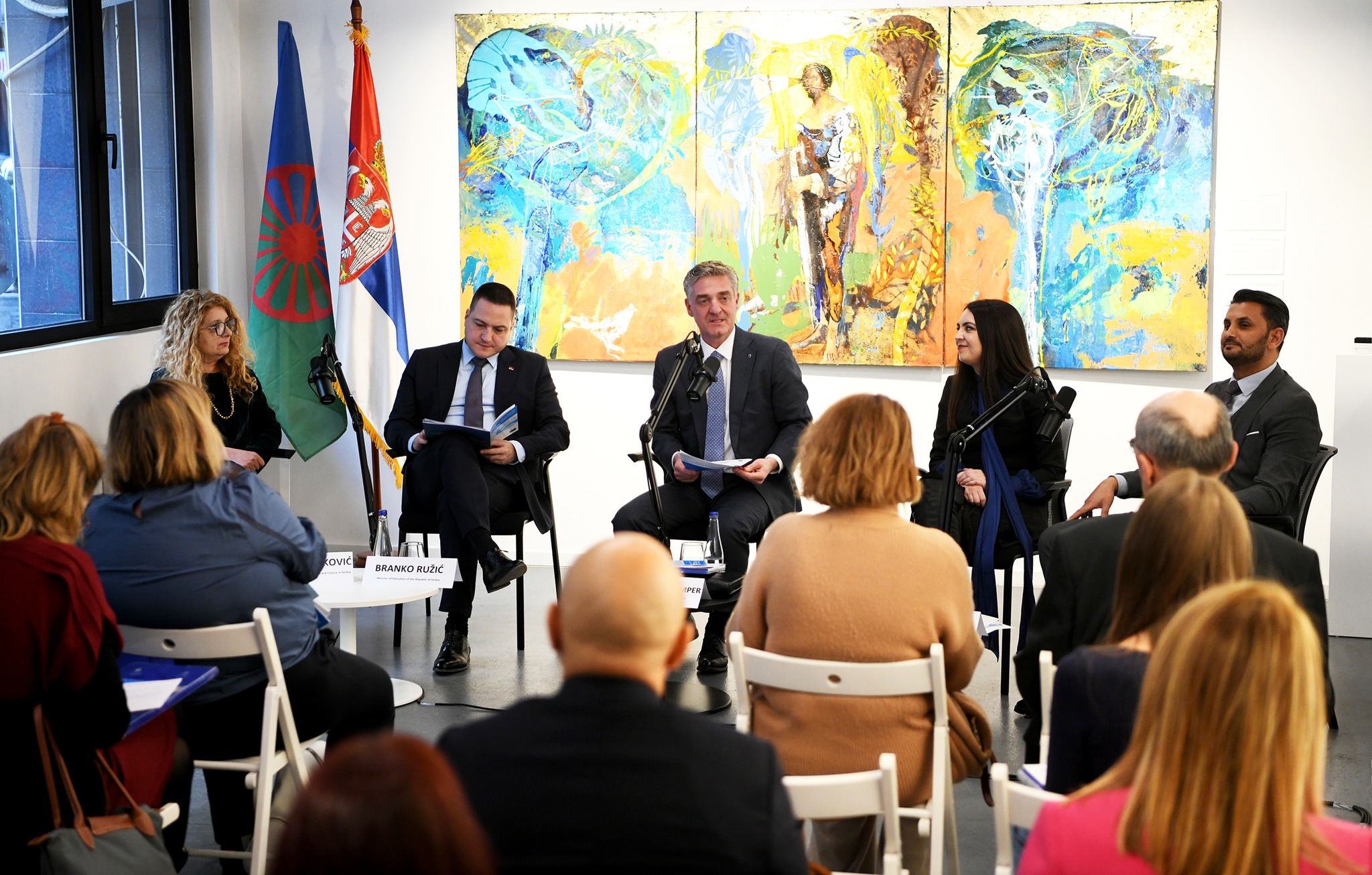 Diplomatic briefing on Roma history teaching