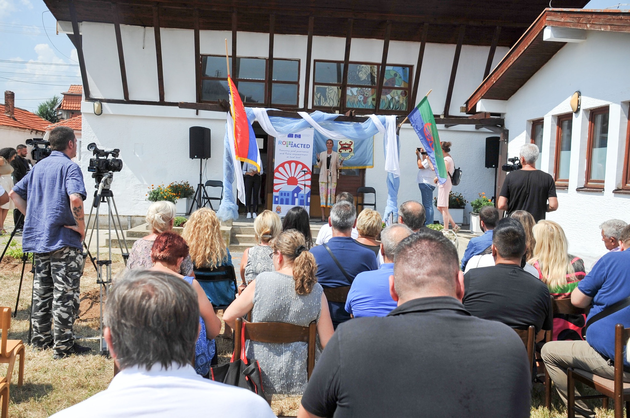 Opening ceremony of the Roma Cultural Centre in Pirot