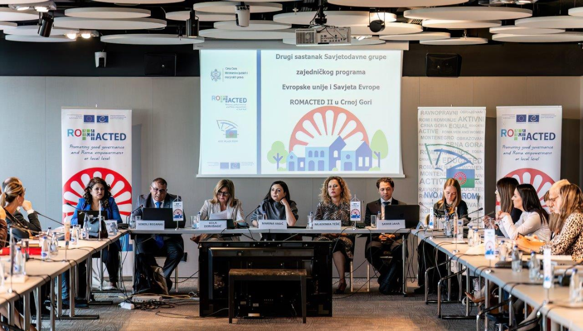Second ROMACTED II Advisory Group Meeting held in Podgorica, Montenegro