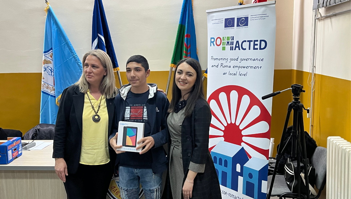 Opening ceremony of the Creative Inclusive Club and distribution of tablets in Aleksinac