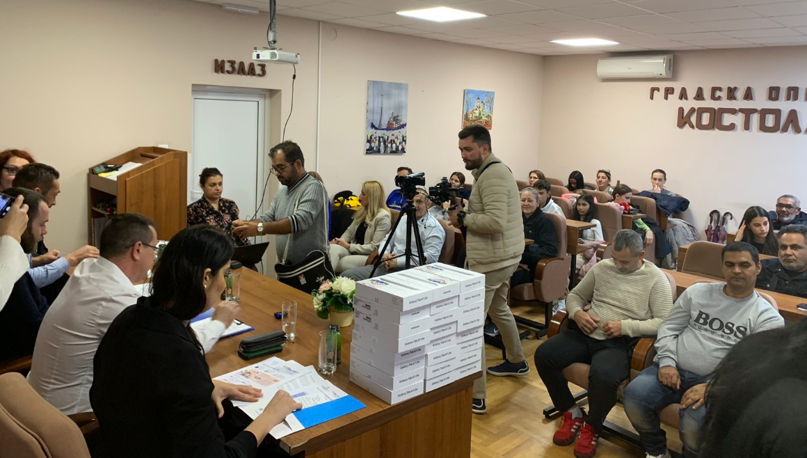 Award Ceremony for the most successful Roma students in Kostolac