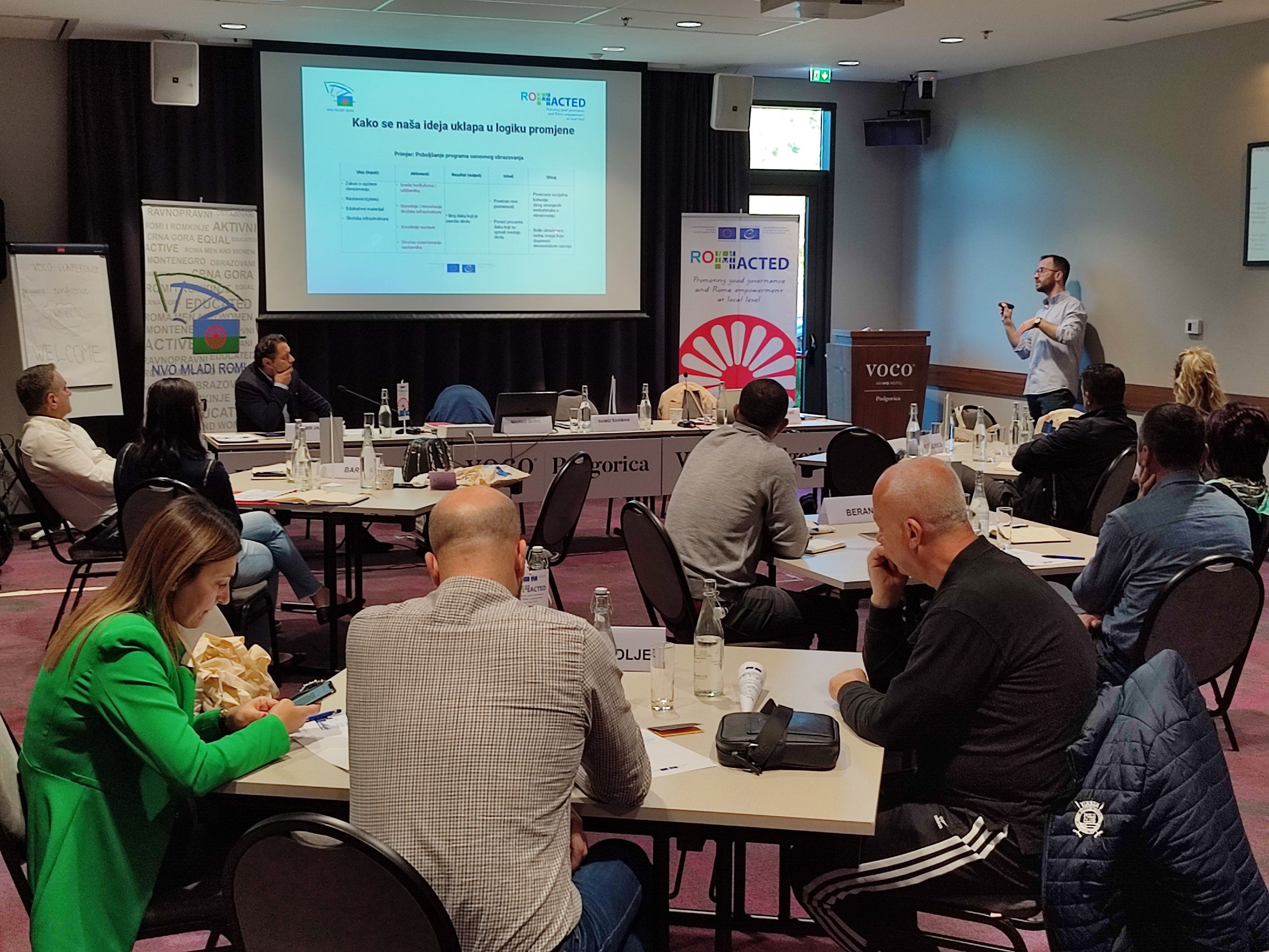 Training on the implementation of Roma and Egyptian Responsive Budgeting at the local level