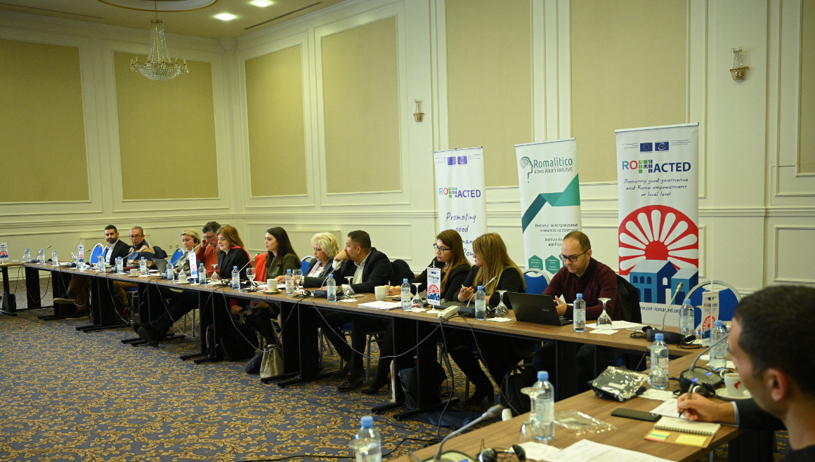 Key stakeholders came together to discuss the progress of the ROMACTED II Programme in North Macedonia