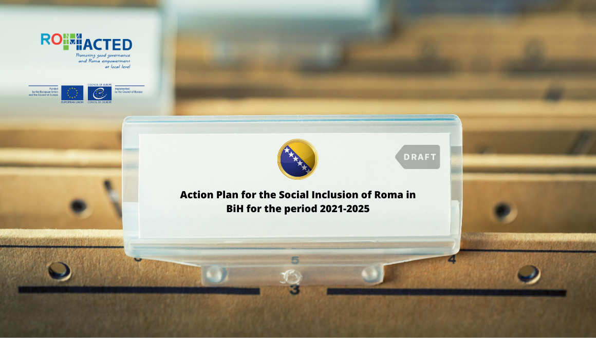 ROMACTED Programme in Bosnia and Herzegovina supports the development of the new Action Plan for Social Inclusion of Roma in BiH 2021-2025