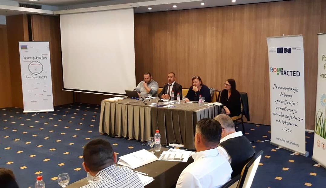 Opening panel (from left to right): Mr Sevko Bajic, Mr Mujo Fafulic, Ms Saliha Djuderija and Ms Maja Grujic