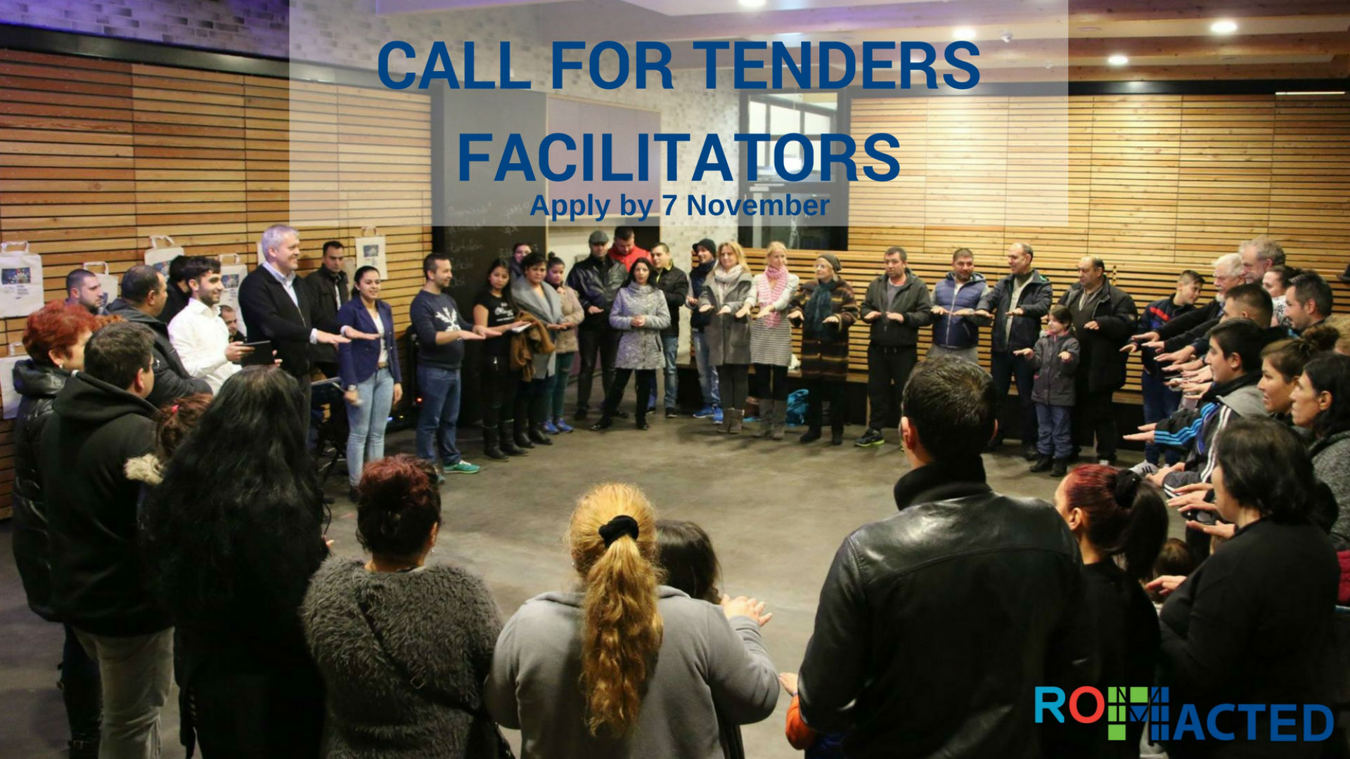 ROMACTED CALL FOR TENDERS FOR A POOL OF FACILITATORS