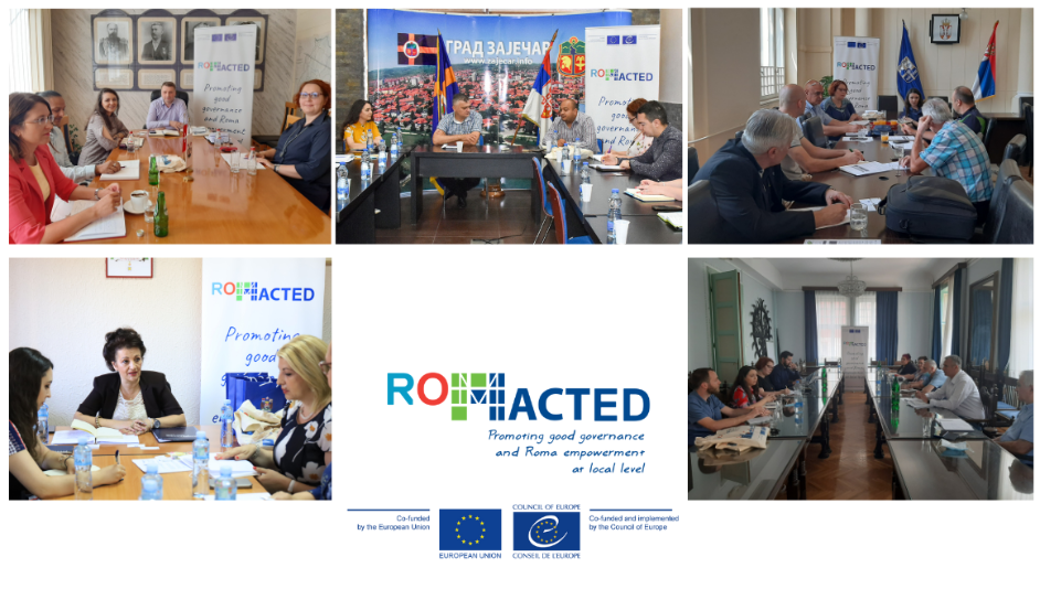 14 initial ROMACTED team visits organised to the partner cities and municipalities in Serbia