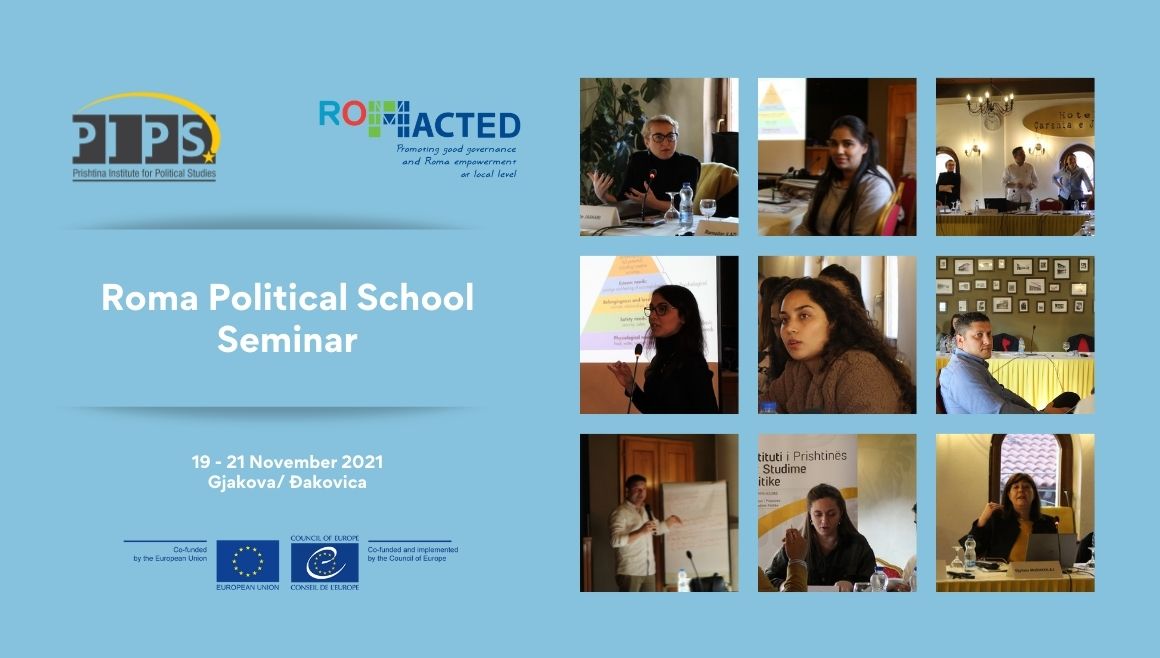 Roma Political School piloted for the first time in Kosovo* through the ROMACTED II Programme