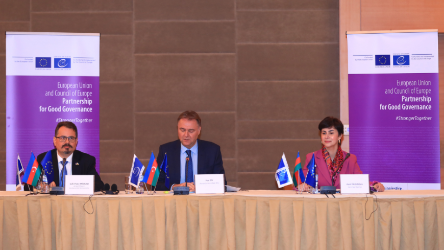 The EU Delegation and the Council of Europe presented joint projects for Azerbaijan under the new phase of the Partnership for Good Governance (2023-2027)